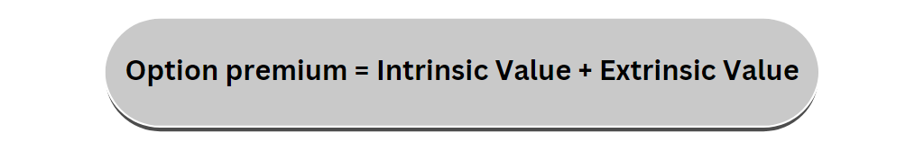 Options Trading Intrinsic and Extrinsic Values